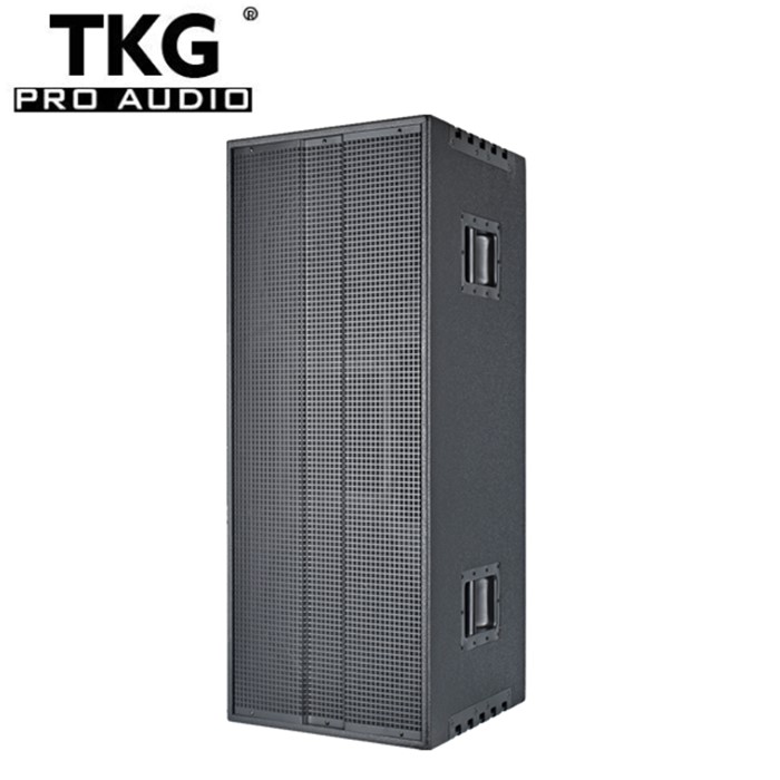 TKG DW25 1000w dual 15 inch full range professional line array speaker system dj speakers