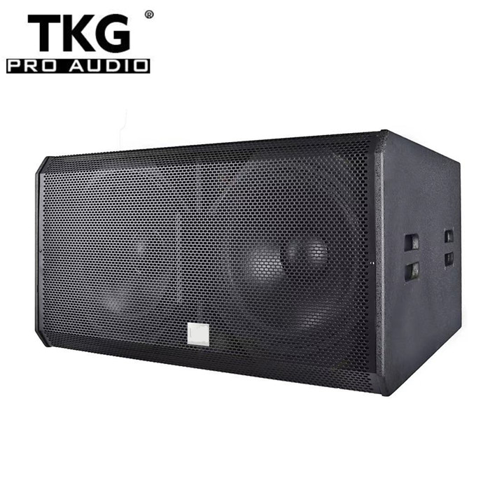 TKG 1600W JK-218S performance stage outdoor sound system dual 18 inch subwoofer