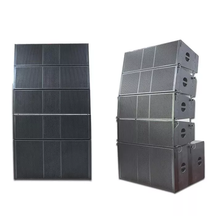 M212 680w line array speaker system dual 12 inch line array speakers for church