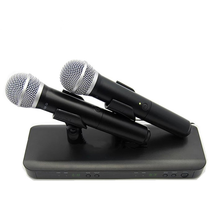 BLX8 BLX288 Beta58a Karaoke Stage Performance Dual Channel Vocal Mic Wireless Microphone BLX288/PG58