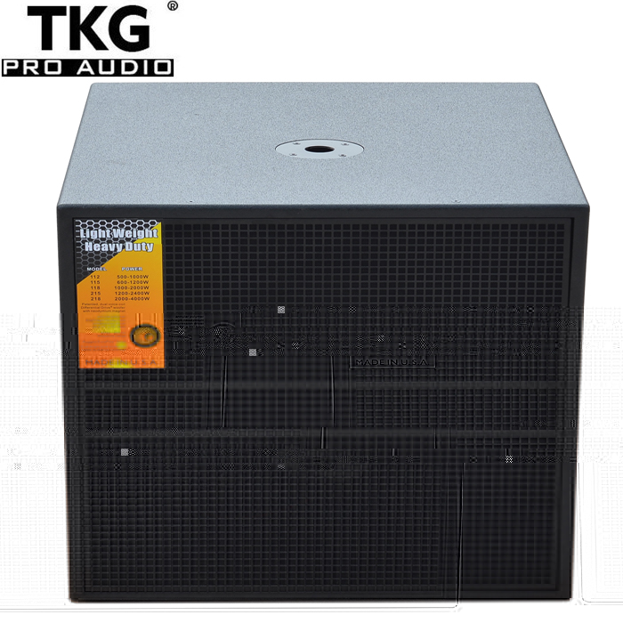 TKG DS-118 800W professional stage performance 18″ subwoofer loudspeaker 18 inch
