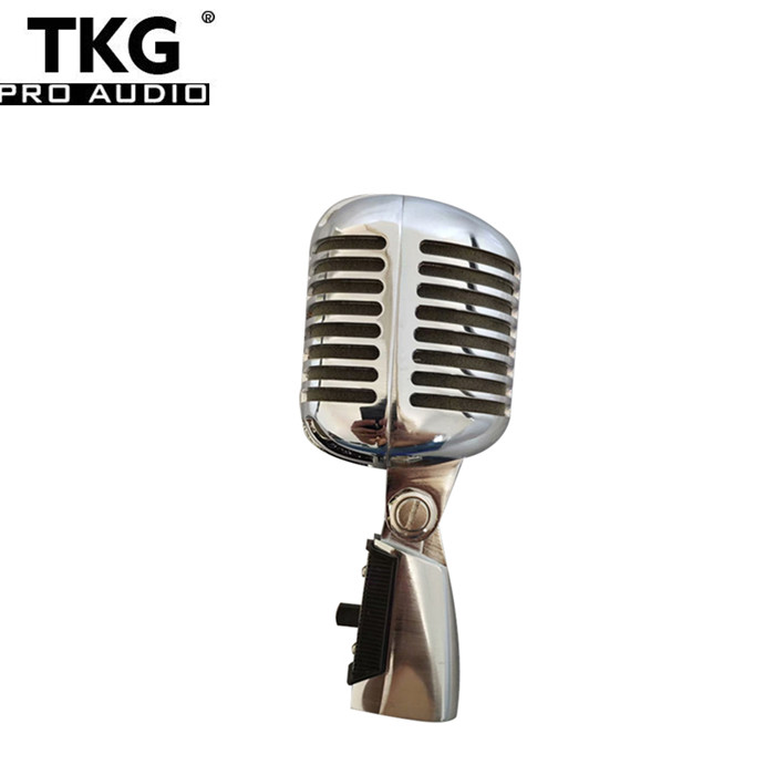 TKG 55SH Metal Classic Dynamic Microphone Vintage Vocal Mic For Series Bar Singing Launchpad DJ Karaoke System stage microphone