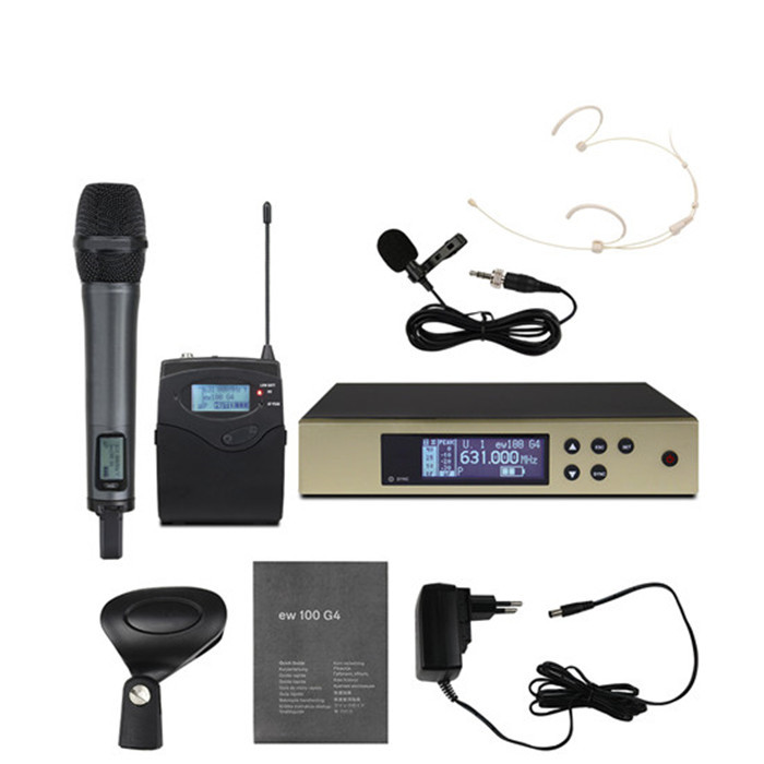 EW100 G4 EW135 G4 Professional handhold headset lavalier wireless microphone professional microphone system wireless