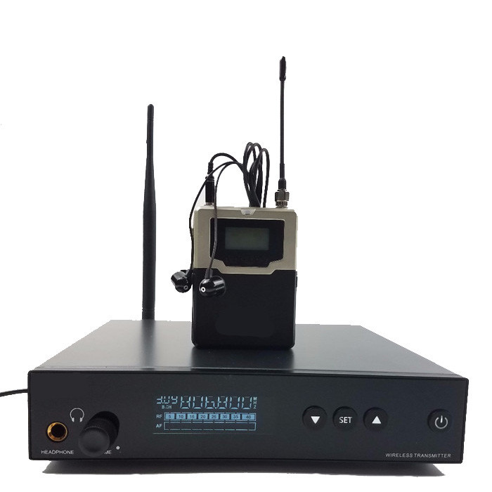 SR560 mono Professional Stage in ear Monitor Stage Listening Headphones Wireless Stage Monitor Equipment Wireless Ear Back