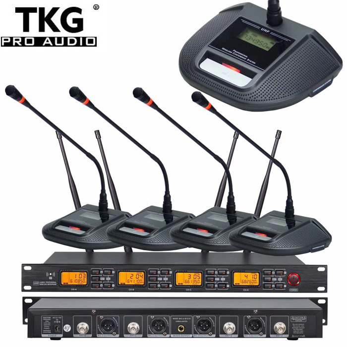 TKG UR4000C 640-690mhz UHF conference wireless microphone for conferences