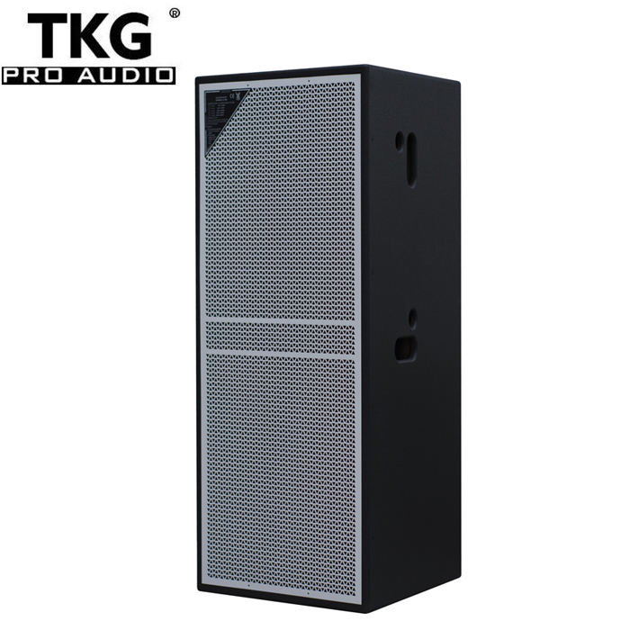 TKG E-225 dual 15 inch 800 watt 2-way full way dua 15” stage speaker dj sound system speakers 15 inch full range speaker