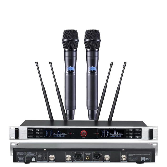 TURE DIVERSITY 640-690MHz UR-3000 uhf dual-channel wireless mic enping wireless microphone