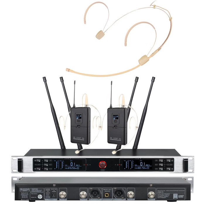 TURE DIVERSITY 640-690MHz UR-3000-H head wireless microphone headset