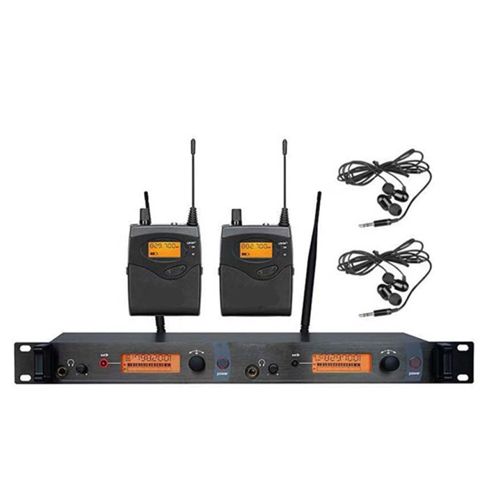 SR-2050 best Mono receiver In Ear Monitor System 2 Channel Monitoring with in earphone wireless wireless stage monitor