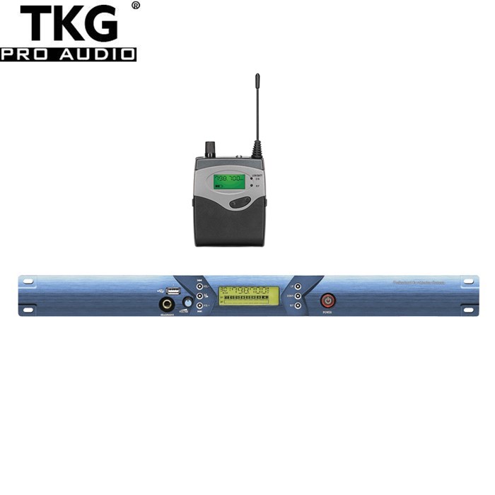 TKG BK5101 Mono UHF Wireless In Ear Monitor System for Stage Performance in ear monitor audio USB iem in ear monitors