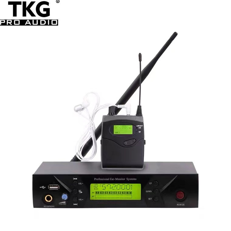 TKG BK510 Mono Professional Stage Performance wireless in ear monitor system for stage in ear stage monitor system sound system