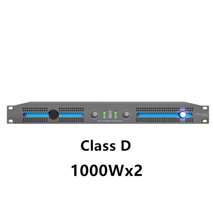 CT2.10 Professional 2 channels digital 1000W power amplifier class d
