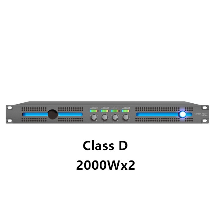 CT4.20 Professional 4x2000W 4 channels 2000watt professional high fidelity audio high power digital power amplifier