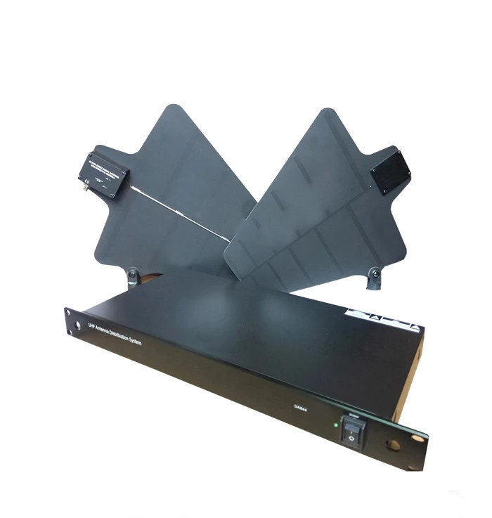 UA844 UA874 470-900MHz Active Directional Antenna splitter 5 Channel UHF Antenna Distributor System for Wireless Microphone