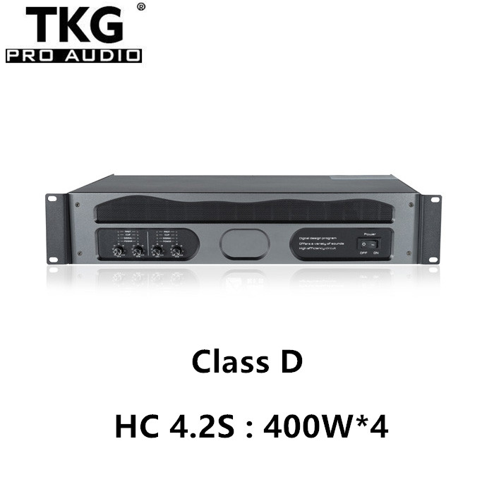 TKG HC4.2S 400watt 400W 4 channel class d professional power amplifier