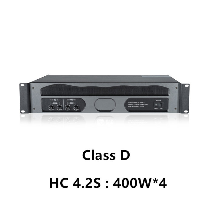 HC4.2S 400watt 400W 4 channel class d professional power amplifier