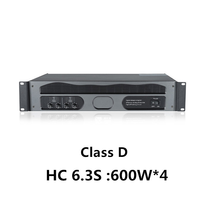 HC 6.3S 600watt 600W 4 channel amp power amplifier class d 4 channels