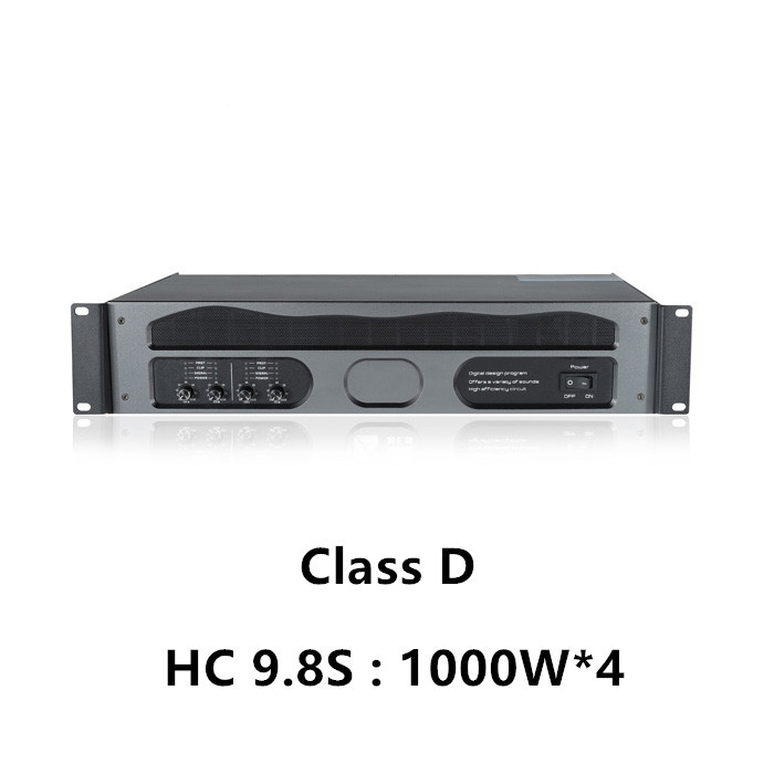 HC9.8S 1000watt 4 channel dj class d 1000w amplifier