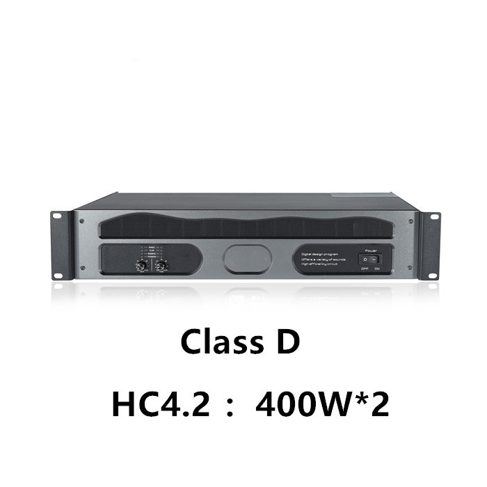 HC4.2 RMS 400watt 400W 2U class d professional amplifier speaker system