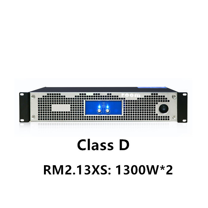 RM2.13XS 1300watt 1300W 2U 2 channel amplifier d class dj amplifier for speaker