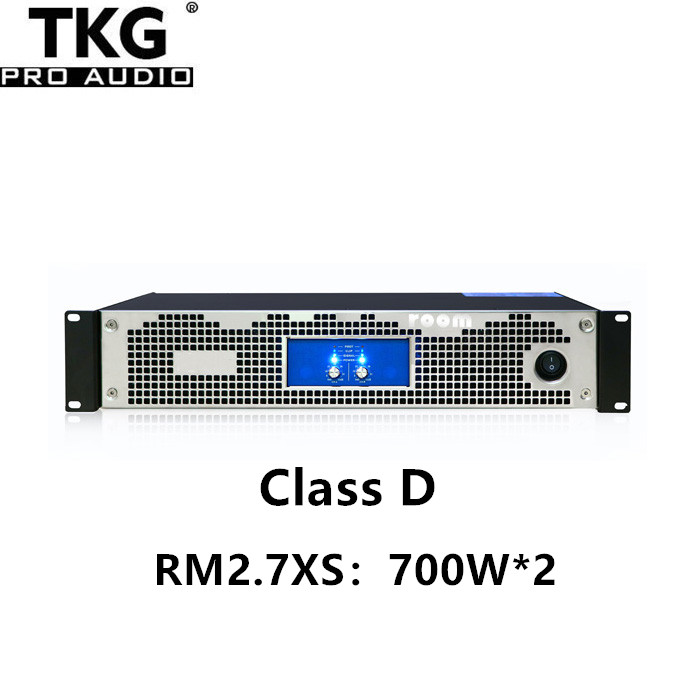 TKG RM2.7XS 700watt 700W 2U class d digital amplifier for speaker