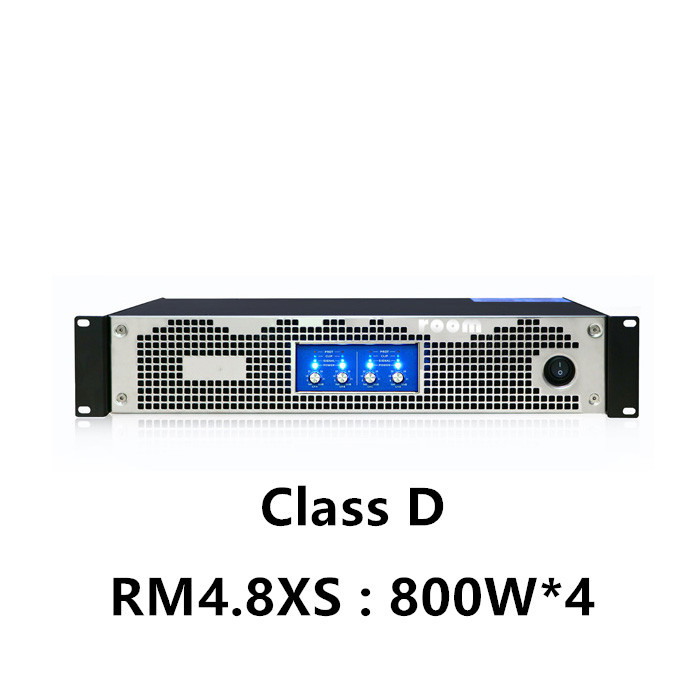 RM4.8XS.8S 800watt 800W 4 channel class d best professional amplifier audio amplifier 800 watt