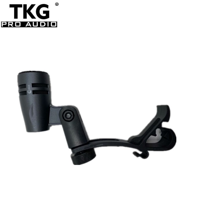 TKG E604 drum microphone cardioid instrument mic with clip arm mount