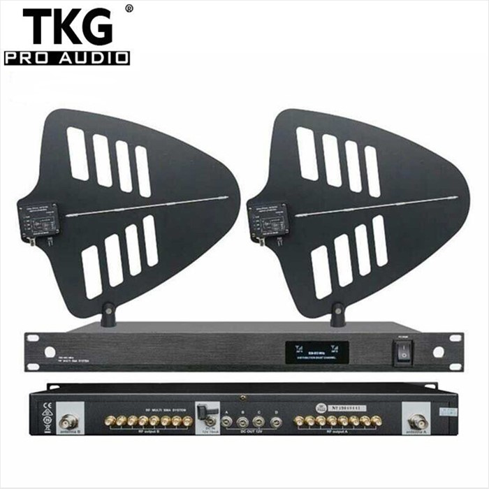 TKG TKG819T 500-950Mhz 8 Channel Combiner 8 Sets Directional splitter antenna Amplifer Wireless microphone Antenna Distribution system