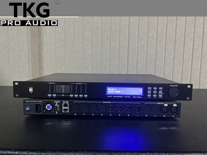 Tkg Rony Computer TKG 2 in 4 out MK-2400 performance stage sound audio karaoke processor ...
