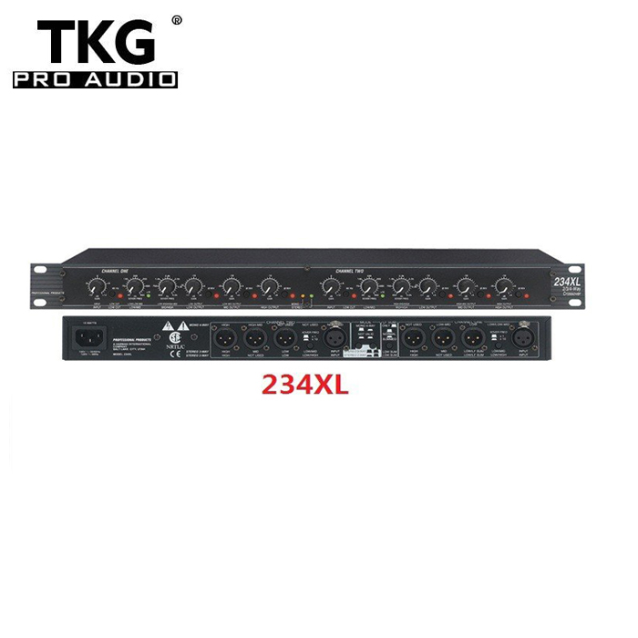 TKG 234XL karaoke dj Sound audio sound system for stage performance Professional dsp crossover pa speaker crossover