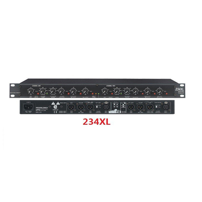 234XL karaoke dj Sound audio sound system for stage performance Professional dsp crossover pa speaker crossover