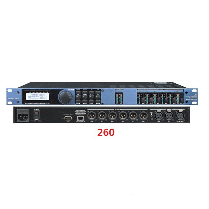 top quality dj equipment effect Sound processor 260 ktv audio processor