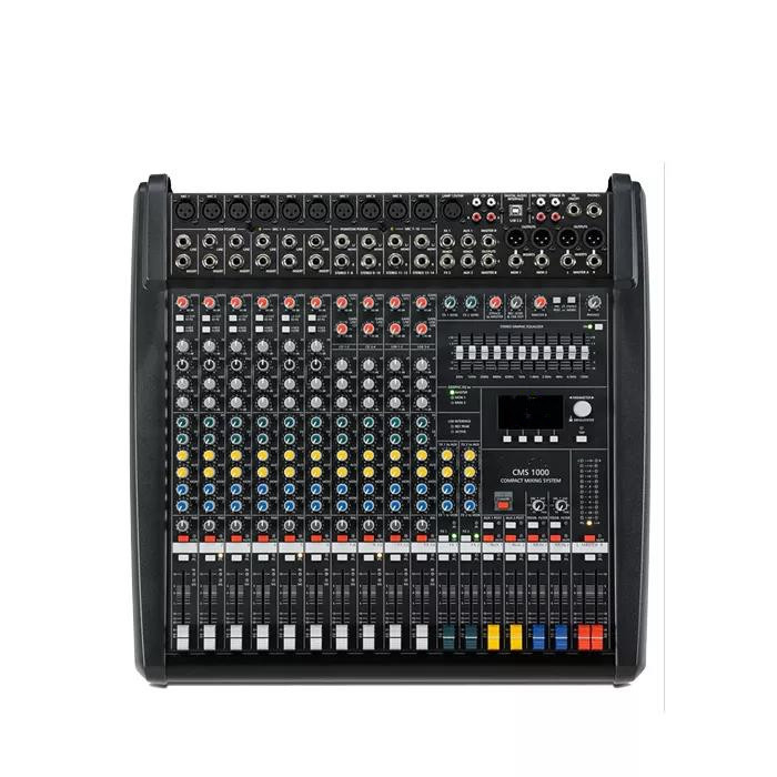 CMS1000 CMS1000-3 with Plastic cover Dual DSP Effects audio Mixer dj audio mixer Professional Mixing Console