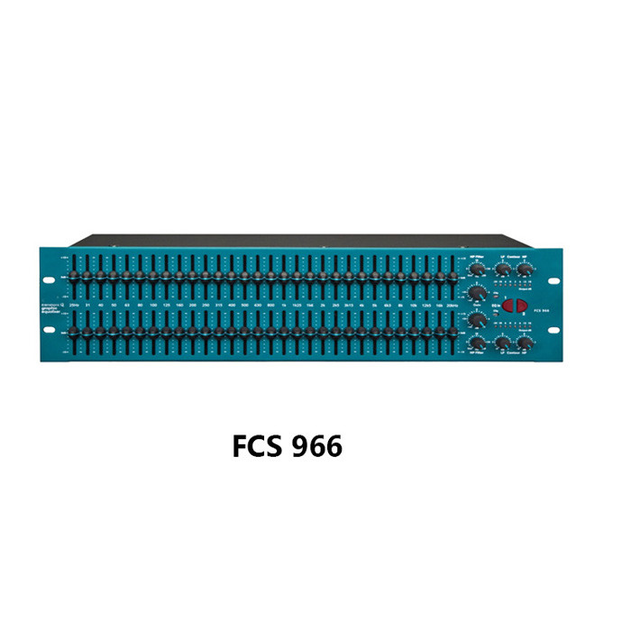 BSS FCS966 FCS 966 Audio EQ High Pass Filter BSS FCS966 equalizer home audio karaoke dj equalizer