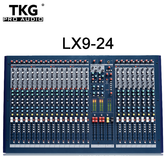 TKG LX9-24 mixing console professional audio mixer 24 channel mixer