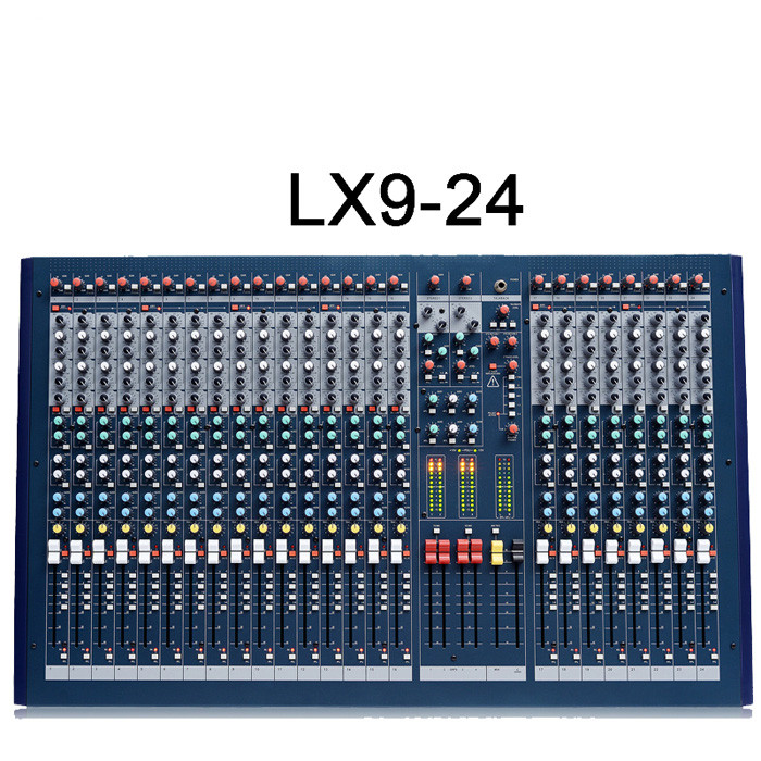 LX9-24 mixing console professional audio mixer 24 channel mixer