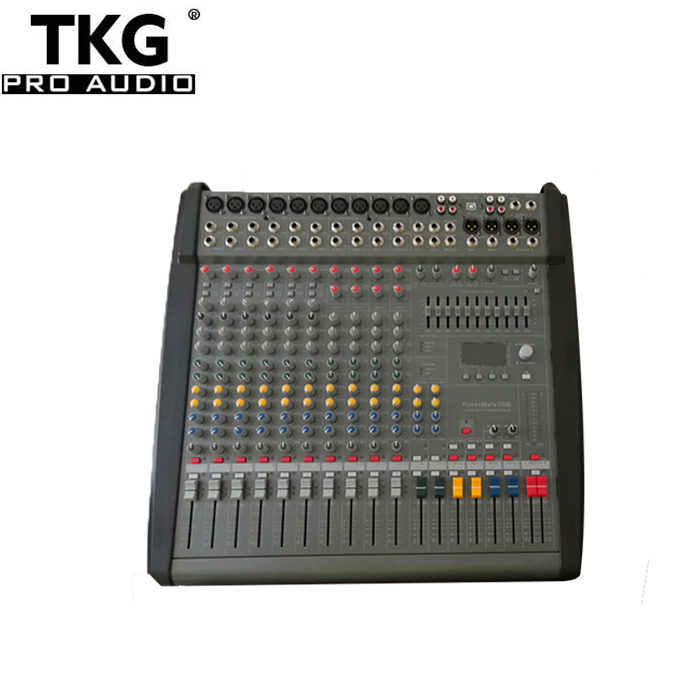 TKG Powermate1000 -3 PM1000 PM1000-3 1000 watts Professional sound Mixing console power mixer amplifier