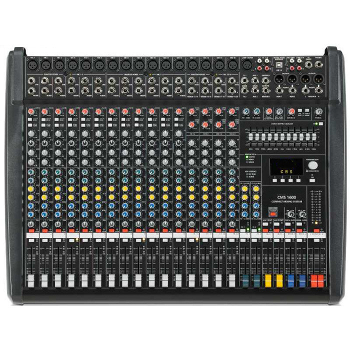 Quality CMS1600-3 Sound Audio Console Mixer Dynacord DSP Effector DJ Controller