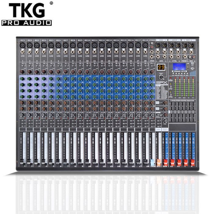 TKG B20 99 effects programs MP3 20 channel mixer dj mixer sound professional usb audio mixer