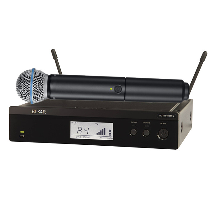 wireless microphone BLX4R BLX4 BLX24R PG58 SM58 BETA58A Handheld For Kar Wireless Microphone Church Speech
