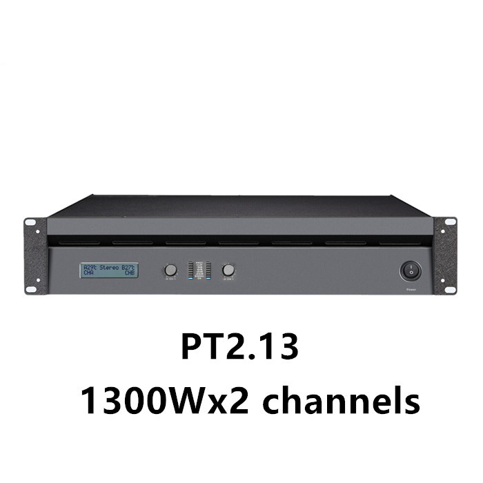 PT 2.13 1300W 2 channels speakers stage class d power amplifier