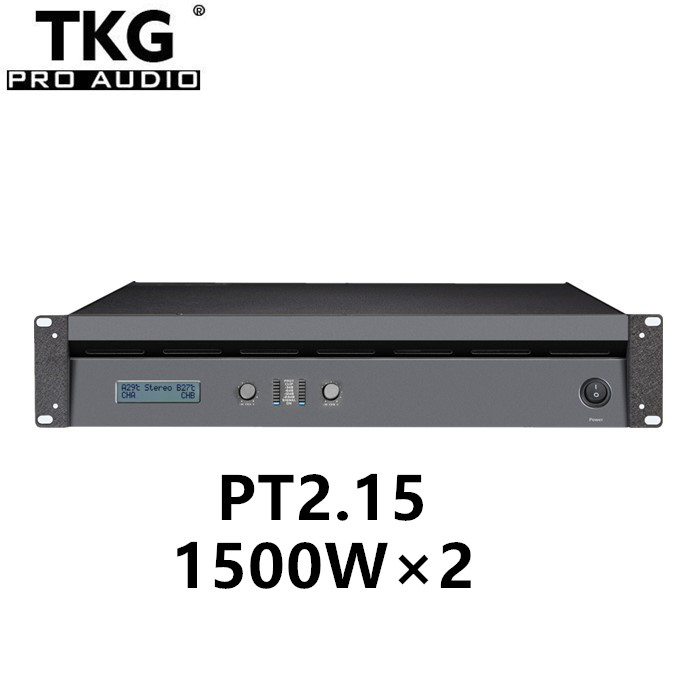 TKG PT 2.15 1500W transformer sound professional 1500 watt power amplifier