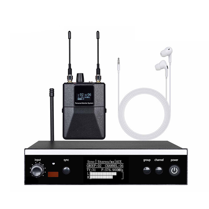 566-590mhz In-Ear Monitoring System sound auido Equipment PSM300 Stage Personal wireless stereo in ear monitor For Bands